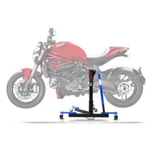 Central Stand compatible with Ducati Monster 1200 / S 14-20 blue Paddock Stand ConStands Power-Evo