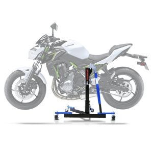 Central Stand compatible with Kawasaki Z 650 17-24 blue Paddock Stand ConStands Power-Evo