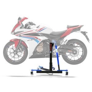 Central Stand compatible with Honda CBR 500 R 16-18 blue Paddock Stand ConStands Power-Evo