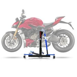 Zentralständer Ducati Streetfighter V4 / S 2020 blau Motorradheber ConStands Power-Evo_1