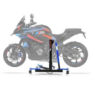 Central Stand compatible with BMW M 1000 XR 2024 blue Paddock Stand Power-Evo ConStands2