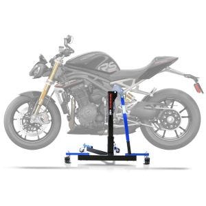 Zentralständer Triumph Speed Triple 1200 RS 2021 blau Motorradheber ConStands Power-Evo_1