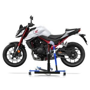 Rangierhilfe passend für Honda Hornet 750 23-25 blau - Für Garage, Seitenständer & Hauptständer, 300 kg