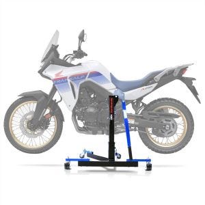 Central Stand compatible with Honda Transalp XL 750 23-24 blue Paddock Stand ConStands Power-Evo