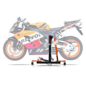Central Stand compatible with Honda CBR 1000 RR Fireblade 04-07 orange Paddock Stand ConStands Power-Evo