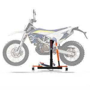 Central Stand compatible with Husqvarna 701 Enduro 16-24 orange Paddock Stand ConStands Power-Evo