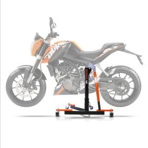 Central Stand compatible with KTM 125 Duke 11-16 orange Paddock Stand ConStands Power-Evo
