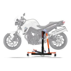 Central Stand compatible with BMW F 800 R 09-19 orange Paddock Stand ConStands Power-Evo