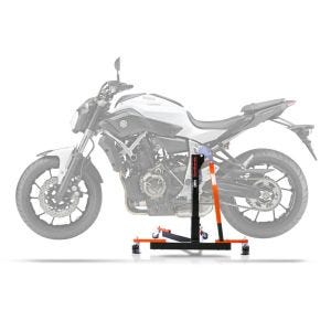 Central Stand compatible with Yamaha MT-07 13-24 orange Paddock Stand ConStands Power-Evo