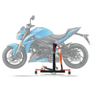 Central Stand compatible with Suzuki GSX-S 1000 15-24 orange Paddock Stand ConStands Power-Evo