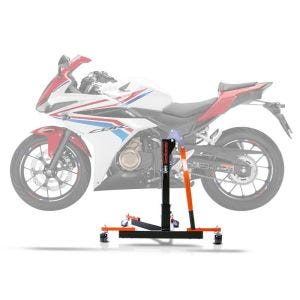 Central Stand compatible with Honda CBR 500 R 16-18 orange Paddock Stand ConStands Power-Evo