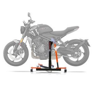 Zentralständer Triumph Trident 660 2021 orange Motorradheber ConStands Power-Evo_1