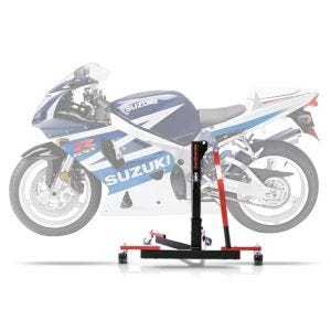 Central Stand compatible with Suzuki GSX-R 600 01-03 red Paddock Stand ConStands Power-Evo