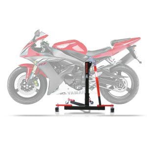 Central Stand compatible with Yamaha YZF-R1 98-03 red Paddock Stand ConStands Power-Evo