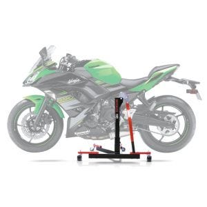 Central Stand compatible with Kawasaki Ninja 650 17-24 red Paddock Stand ConStands Power-Evo
