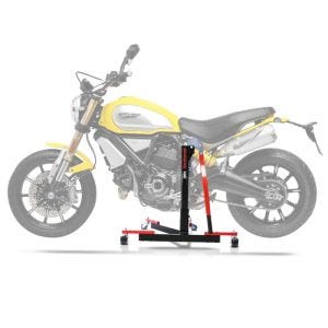 Central Stand compatible with Ducati Scrambler 1100 / Special / Sport 18-24 red Paddock Stand ConStands Power-Evo