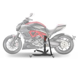 Central Stand compatible with Ducati Diavel 11-18 grey Paddock Stand ConStands Power-Classic