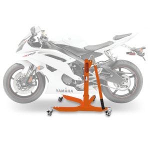 Central Stand compatible with Yamaha YZF-R6 06-20 orange Paddock Stand ConStands Power-Classic