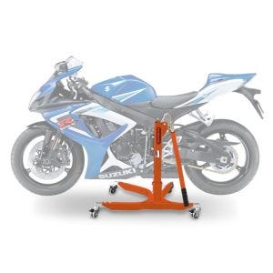 Central Stand compatible with Suzuki GSX-R 600 06-10 orange Paddock Stand ConStands Power-Classic