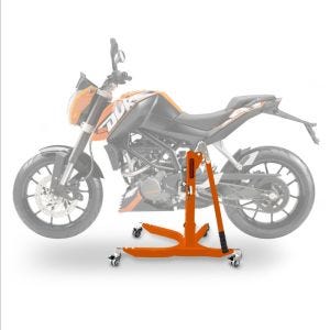 Central Stand compatible with KTM 125 Duke 11-16 orange Paddock Stand ConStands Power-Classic