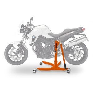Central Stand compatible with BMW F 800 R 09-18 orange Paddock Stand ConStands Power-Classic