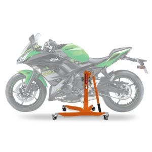 Central Stand compatible with Kawasaki Ninja 650 17-24 orange Paddock Stand ConStands Power-Classic