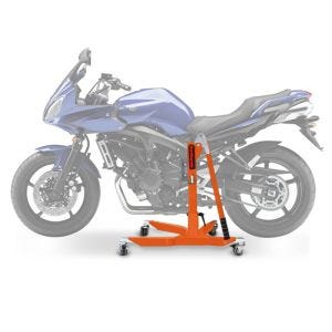 Central Stand compatible with Yamaha FZ6 / Fazer / S2 04-10 orange Paddock Stand ConStands Power-Classic