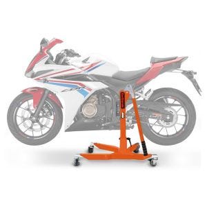 Central Stand compatible with Honda CBR 500 R 16-18 orange Paddock Stand ConStands Power-Classic