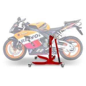 Central Stand compatible with Honda CBR 1000 RR Fireblade 04-07 red Paddock Stand ConStands Power-Classic