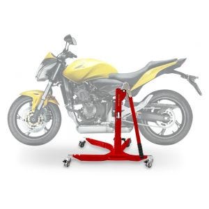 Central Stand compatible with Honda Hornet 600 07-13 red Paddock Stand ConStands Power-Classic