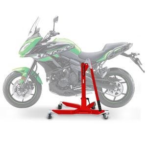 Central Stand compatible with Kawasaki Versys 650 06-24 red Paddock Stand ConStands Power-Classic