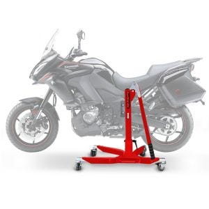 Central Stand compatible with Kawasaki Versys 1000 12-24 red Paddock Stand ConStands Power-Classic