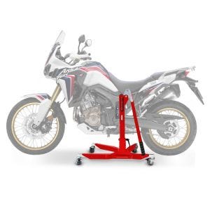 Central Stand compatible with Honda Africa Twin CRF 1000 L 16-18 red Paddock Stand ConStands Power-Classic