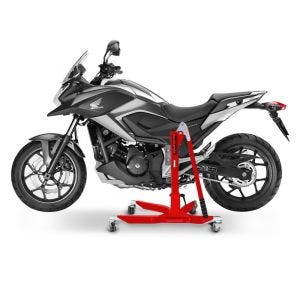 Central Stand compatible with Honda NC 700 S / X 12-13 DCT red Paddock Stand ConStands Power-Classic