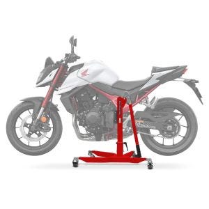 Central Stand compatible with Honda Hornet 750 23-24 red Paddock Stand ConStands Power-Classic