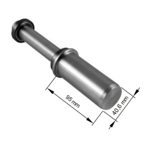 Pin adapter Bolt for paddock stand ConStands Single compatible avec compatible with Ducati - 1.60 inch