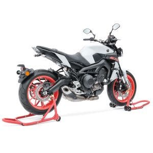 Montageständer Set für Kawasaki Z 900 / 650 ConStands Motorradständer vorne hinten CS rot_1