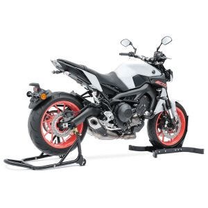Montageständer Set mit Wippe für Benelli TRK 502 / X SRB vorne hinten schwarz_1