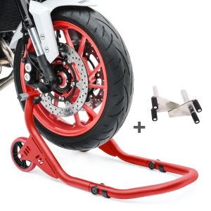 Motorrad Montageständer Vorne Constands Falcone DX Vorderrad Motorradständer rot_1