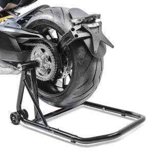 Single swing arm paddock stand compatible with Honda CB 1000 R 21-24 ConStands Single-Classic black