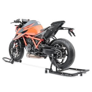 Einarm Montageständer Set für Triumph Speed Triple R/RS 12-20 Constands Rangierhilfe FKB schwarz_1