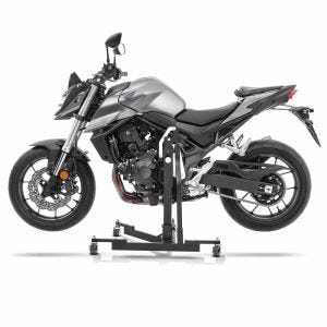 Rangierhilfe passend für Honda Hornet 750 23-25 schwarz - Für Garage, Seitenständer & Hauptständer, 300 kg