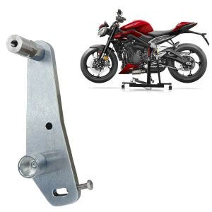 Adapter plate for ConStands Power Classic / Evo compatible with Triumph Street Triple 765 R / RS 23-24