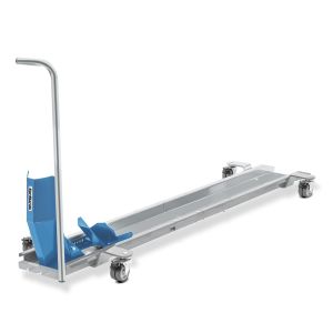 Motorbike Dolly Mover with Wheel Chock ConStands Smart-Mover max 990 lbs galvanized - blue
