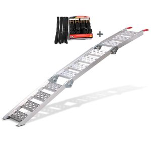 Auffahrrampe + Spanngurte CS3 für Honda CBR 600 F / RR_0