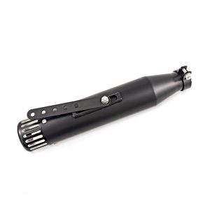 Craftride Exhaust for Cruiser Rear Silencer Straight black CB6726