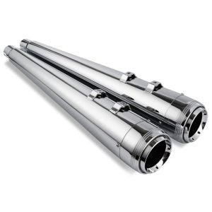 Exhaust Muffler Mega fits for Harley Davidson Electra Glide Ultra Limited 09-16 chrome Craftride