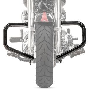 Engine Guard Mustache fits for Harley Davidson Softail Slim 12-17 black Craftride