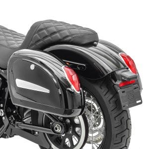 Hard saddlebag compatible with Indian Scout Sixty Chopper Sidecases Craftride Michigan