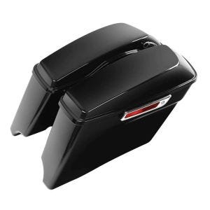 Saddle Bags fits for Harley Davidson CVO Street Glide 14-22 Craftride Stretched SC2 side cases black